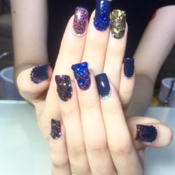 Galaxy nails